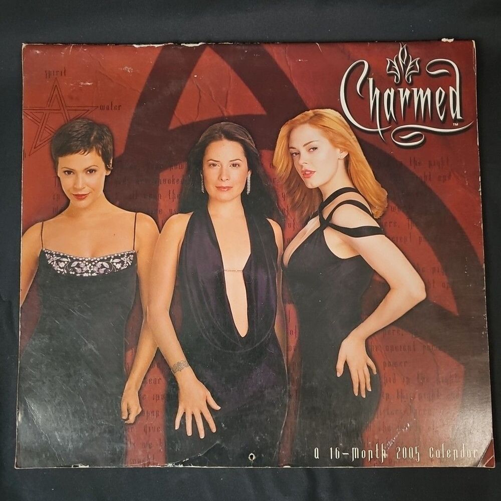 Charmed 2005 Wall Calendar(12X12) Rare